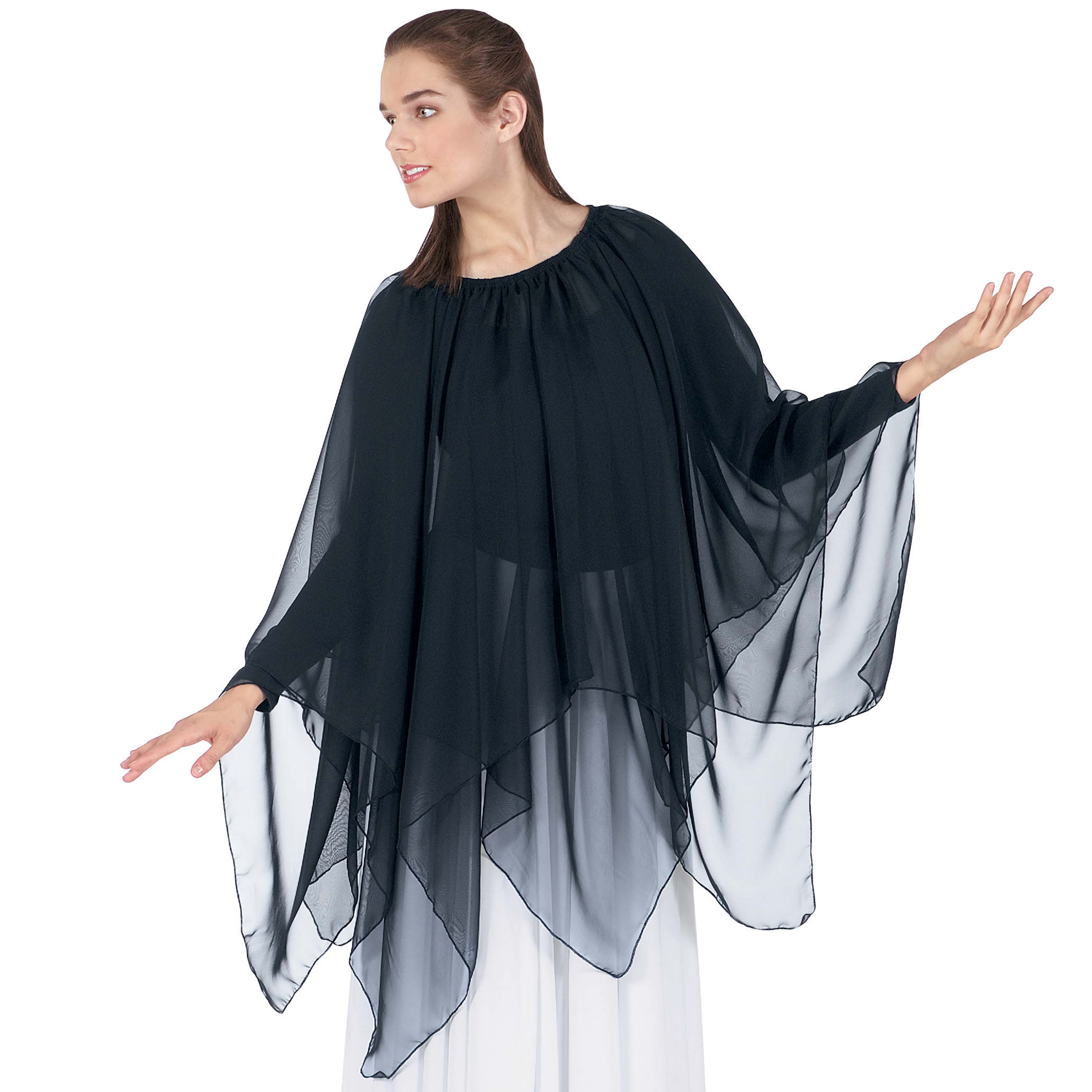 Eurotard 39769C Child Chiffon Double Handkerchief Skirt